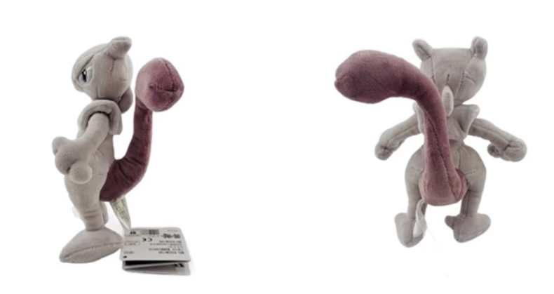 Mewtwo plush soft stuffed animal toys