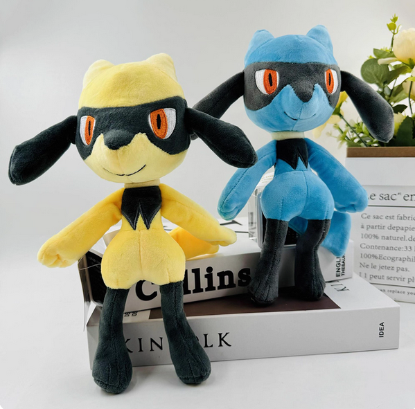 Riolu plush soft stuffed animal toys – Toy Figure Hut