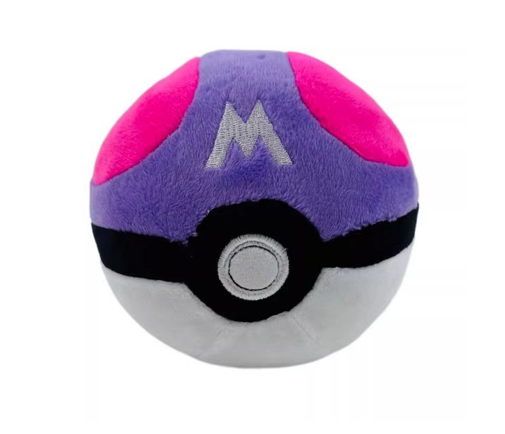Pokémon plush Poké Ball & Great Ball & Ultra Ball & Master Ball & soft stuffed animal toys