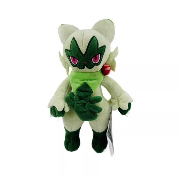 Pokémon plush Meowscarada & Floragato soft stuffed animal toys