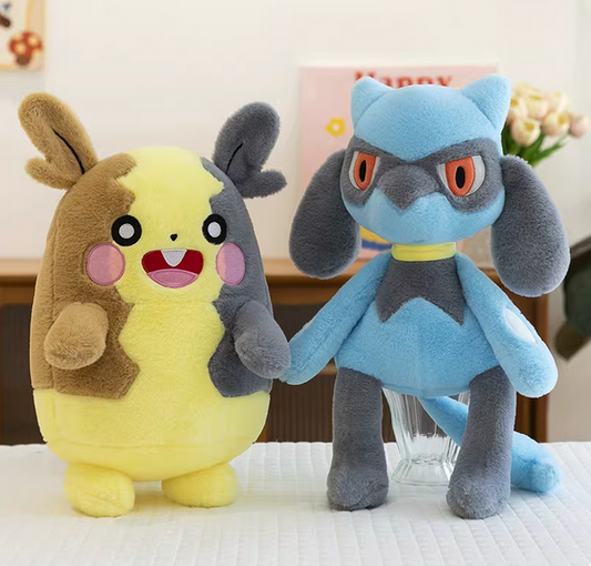 Pokémon plush Riolu & Morpeko soft stuffed animal toys