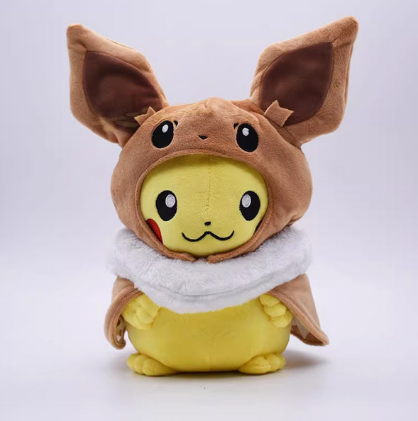 Pokémon plush Pikachu & Eevee soft stuffed animal toys