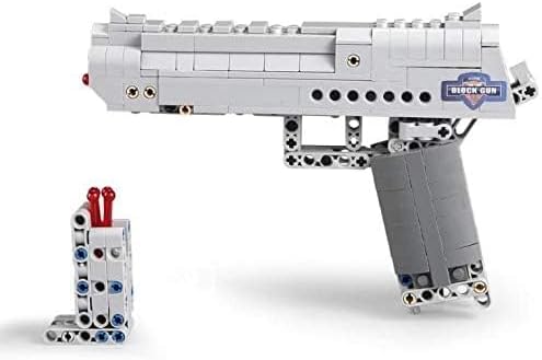 307pcs Building Blocks Desert Eagle Gun Bricks Toys