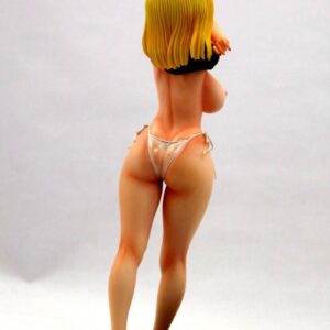Dragon Ball Z Android 18 Lazuli huge breast 1/6 anime girl figure naked anime figures