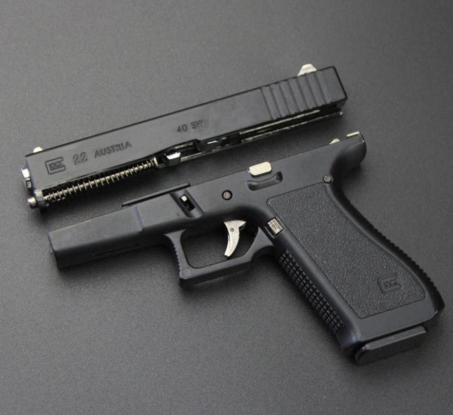 1/2.05 scale Austria Glock 21 toy pistols gun police toy pistol gun mo –  Toy Figure Hut