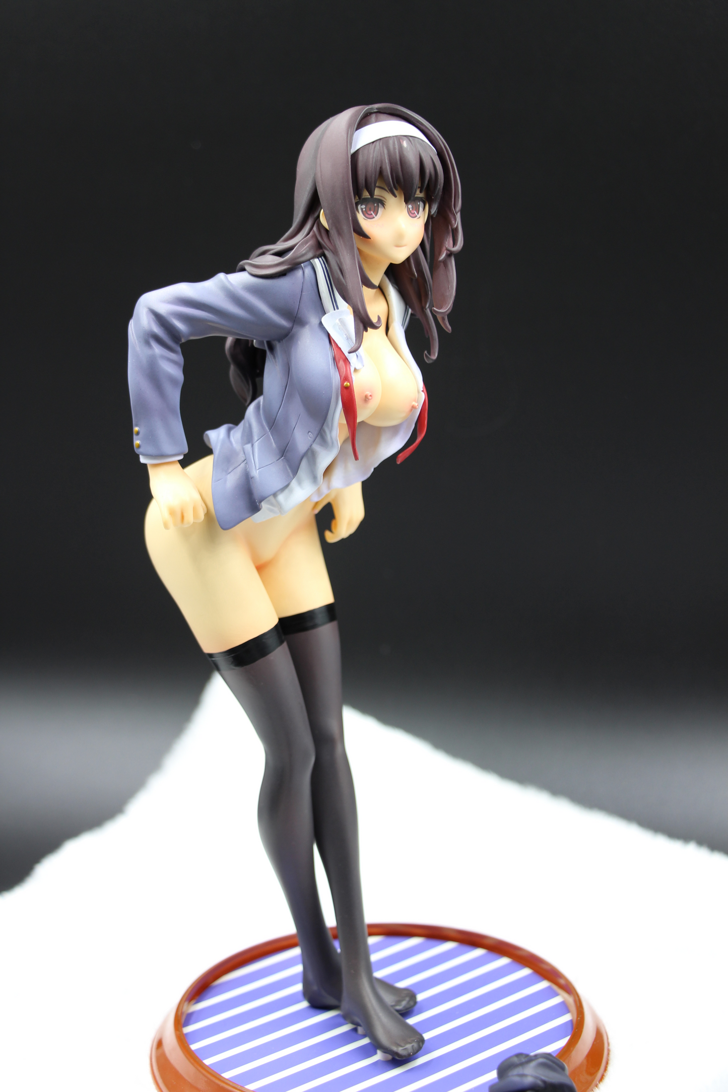Japanese anime Saenai Heroine No Sodatekata kasumigaoka utaha lovely black stockings ver. anime girl figure