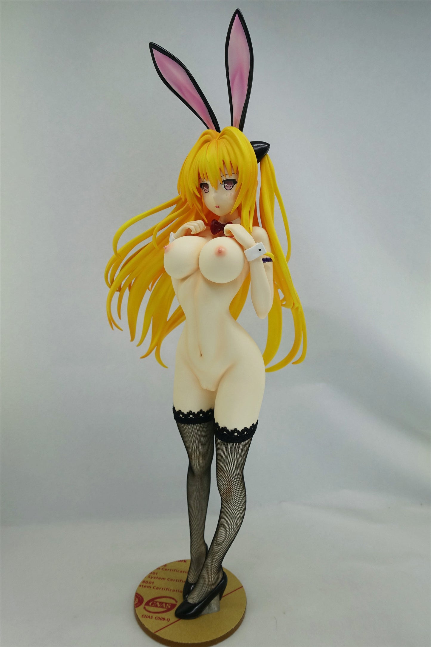 To Love Ru Darkness Konjiki no Yami Eve bunny Ver. 1/4 naked anime figure sexy resin figures