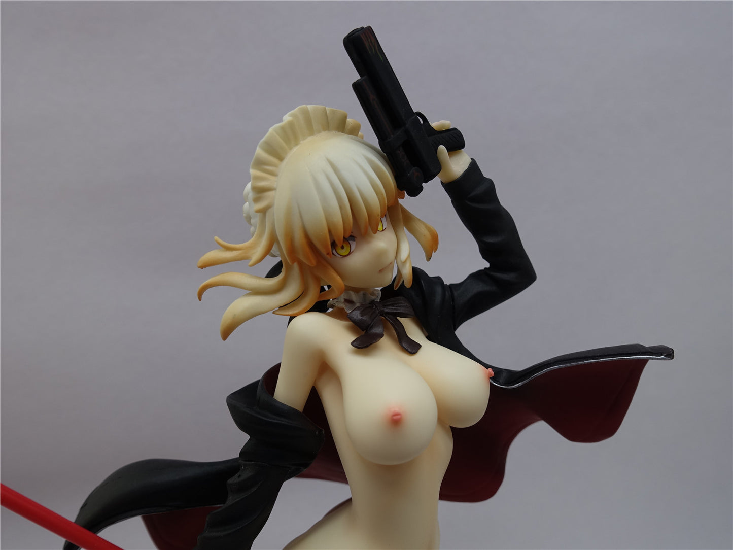 Fate/Grand Order saber figure with gun 1/6 naked anime figure sexy anime girl figure