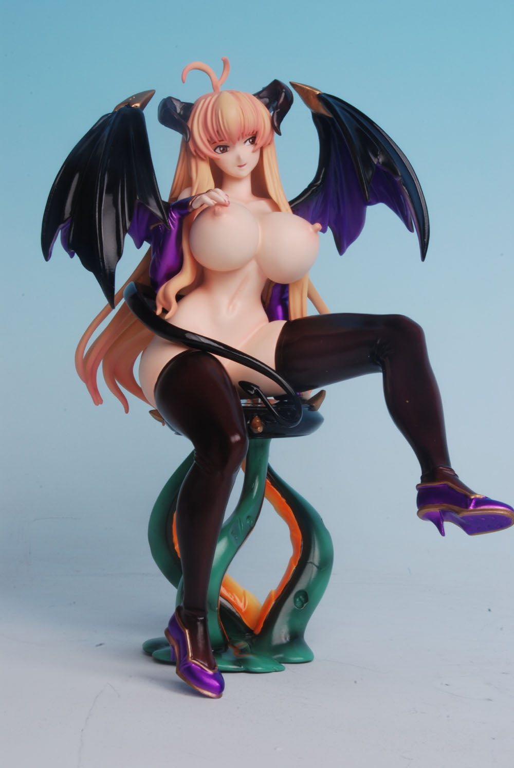 Orchid Seed Comic Unreal Series Succubus Sylvia huge breast 1/6 naked anime figures