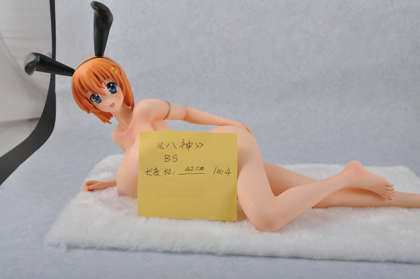 Magical Girl Lyrical Nanoha Hayate Yagami huge breast Ver. 1/4 naked anime figure resin figures