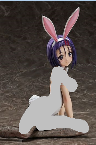 To LOVEru Darkness - Sairenji Haruna Bunny Ver.1/4 naked anime figure sexy collectible action figures