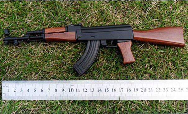 1:3 Metal fake gun AK-47 rifle Toy Rifle gun model toy guns metal