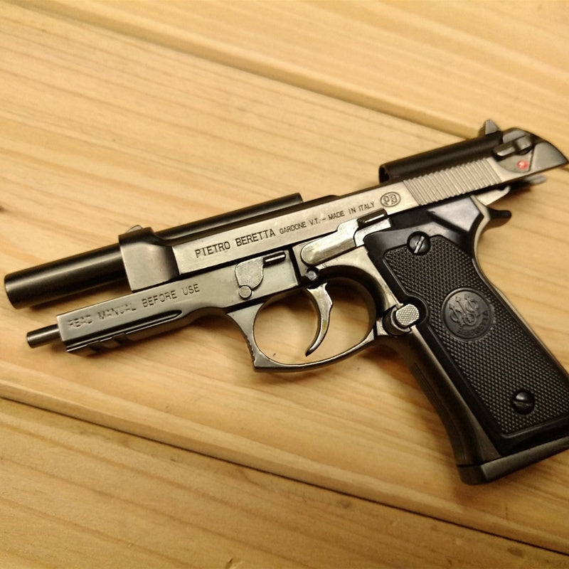 1/2.05 scale Italia Beretta M92F fake gun toy pistols police gun