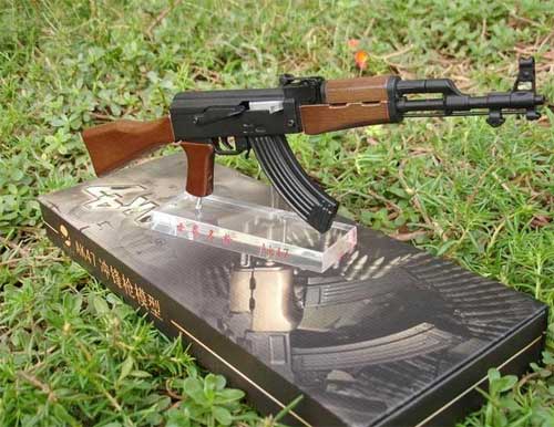 1:3 Metal fake gun AK-47 rifle Toy Rifle gun model toy guns metal