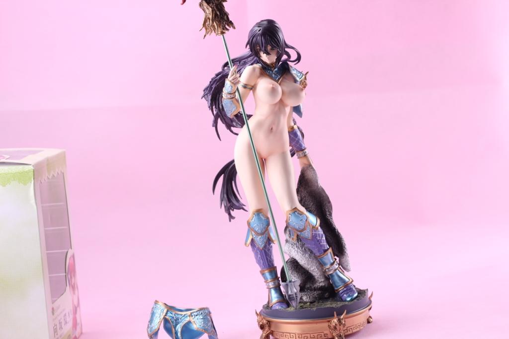 Kingdom of Warriors Ikkitousen 1/4 nude anime figure resin model figures