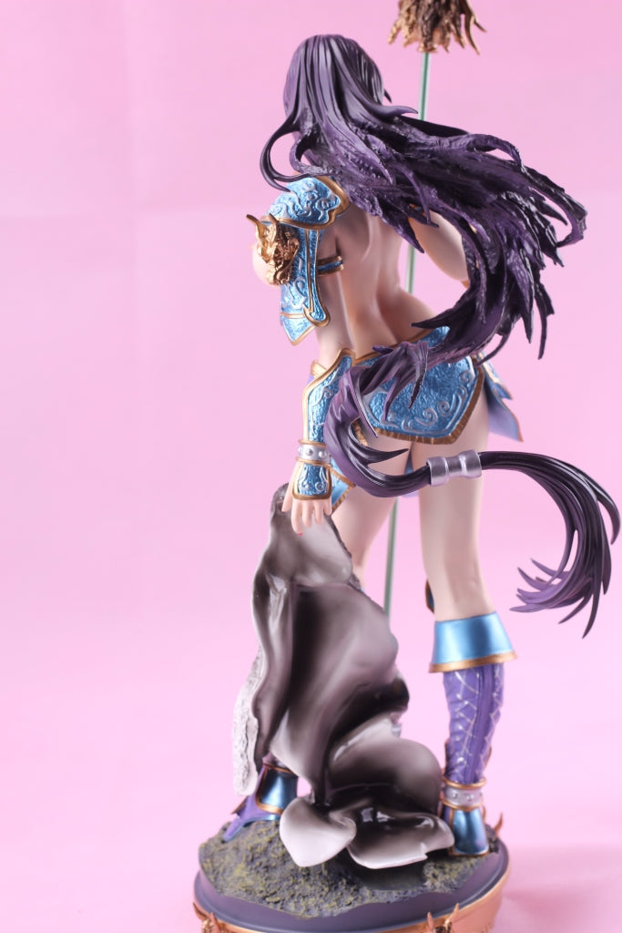 Kingdom of Warriors Ikkitousen 1/4 nude anime figure resin model figures