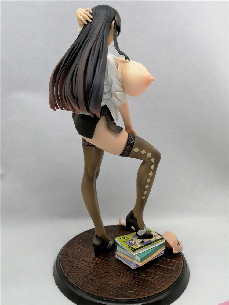 Ayame Illustration by Ban! huge breast 1/6 nude anime figure