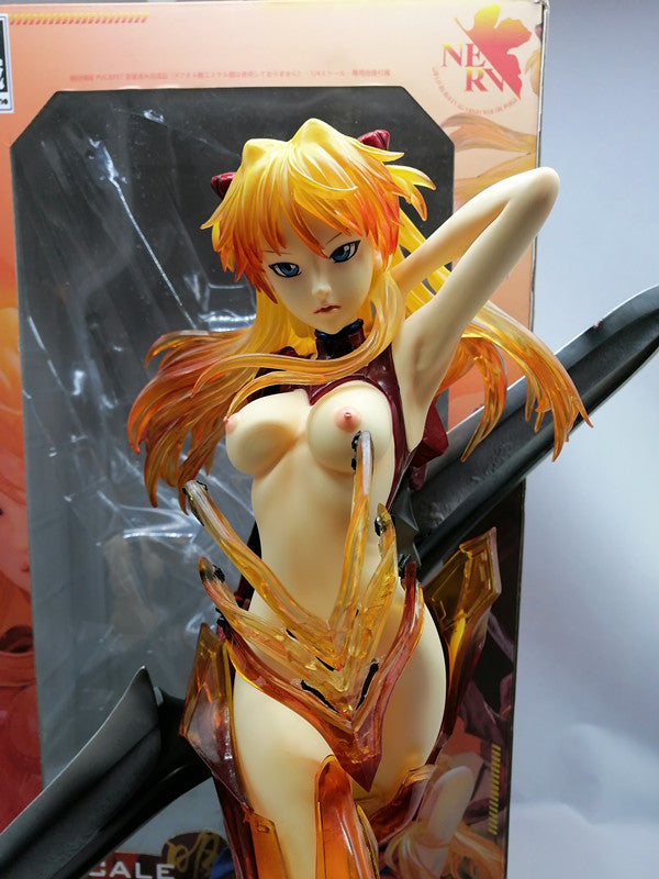 Neon Genesis Evangelion Asuka Langley Soryu 1/4 naked anime figures