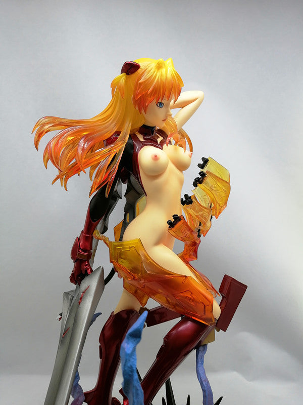 Neon Genesis Evangelion Asuka Langley Soryu 1/4 naked anime figures