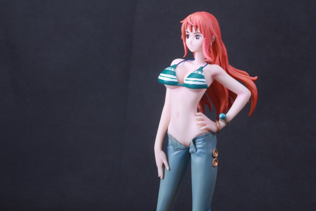 japanese anime Two Years Later One Piece Nami anime girl figure nude anime figure