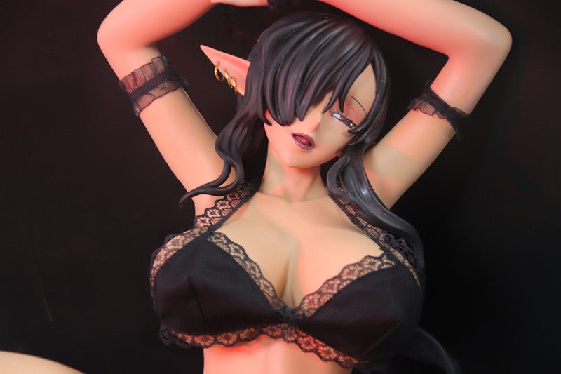 45cm Japanese anime Dark Elf Queen Olga Discordia adult figure sex