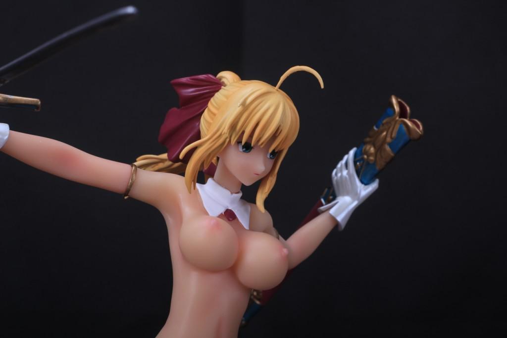 Fate/stay night Saber 1/6 nude anime figure resin figure girl
