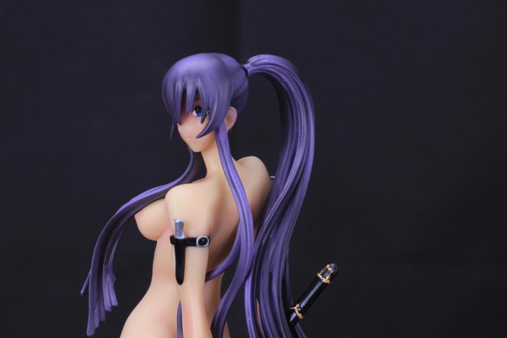 Busujima Saeko 1/6 naked anime figure sexy resin model figures