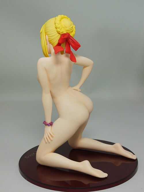 Fate Stay Night Saber 1/6 resin model figures naked anime figures adult