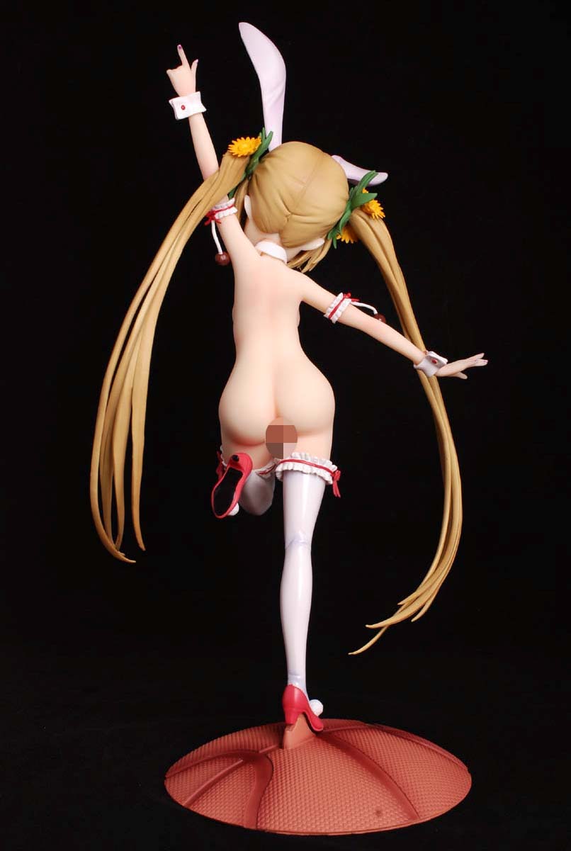 Japanese anime Ro-Kyu-Bu! Maho Fire Works bunny ver. 1/7 naked anime figure sexy resin figure girl