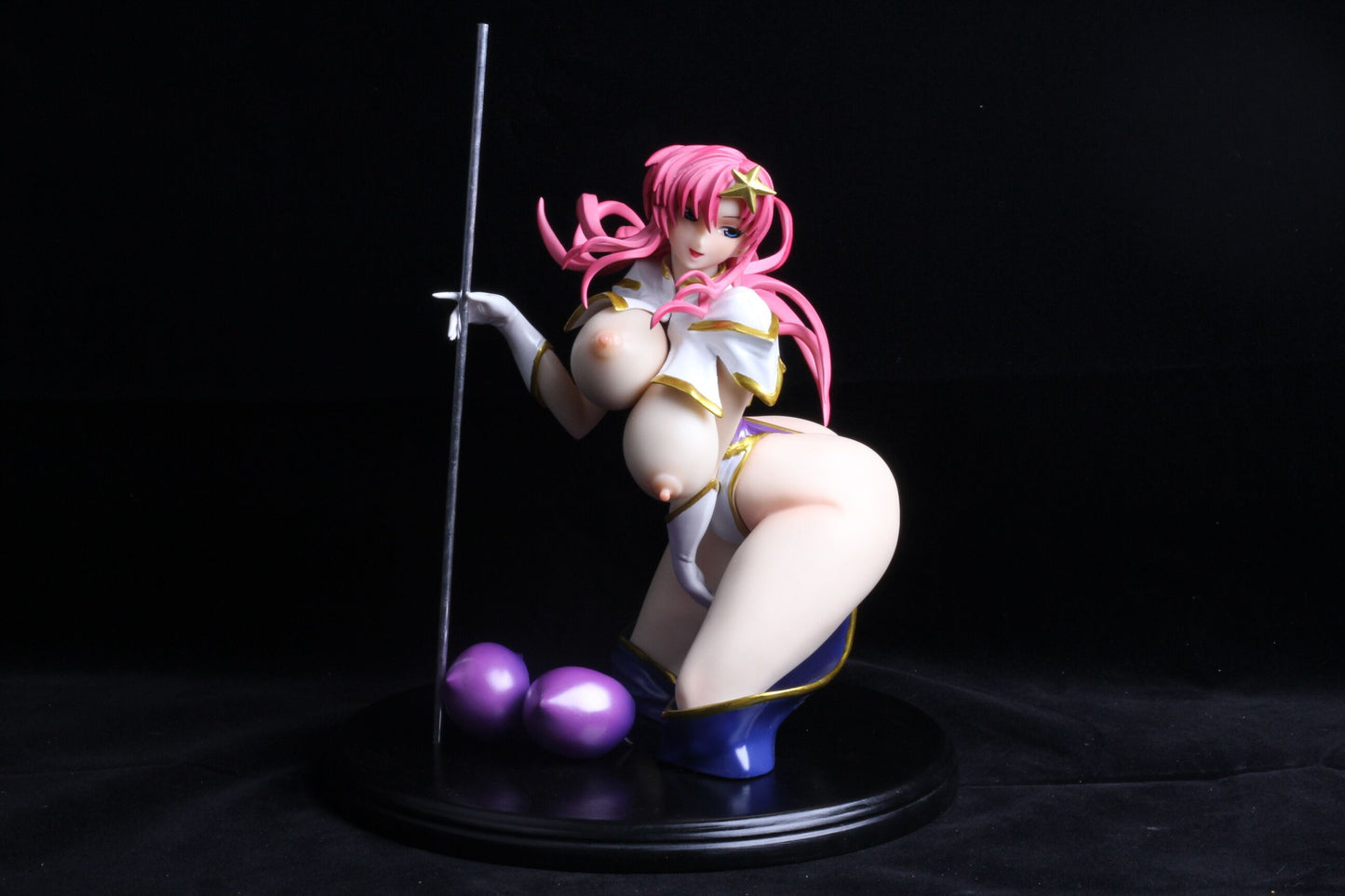 MOBILE SUIT GUNDAM Meer Campbell huge breast 1/6 naked anime figure