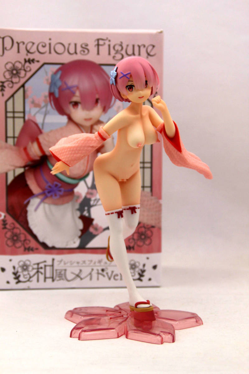 Re: Life in a different world from zero: Rem/Ram/Emilia 1/6 anime girl figure