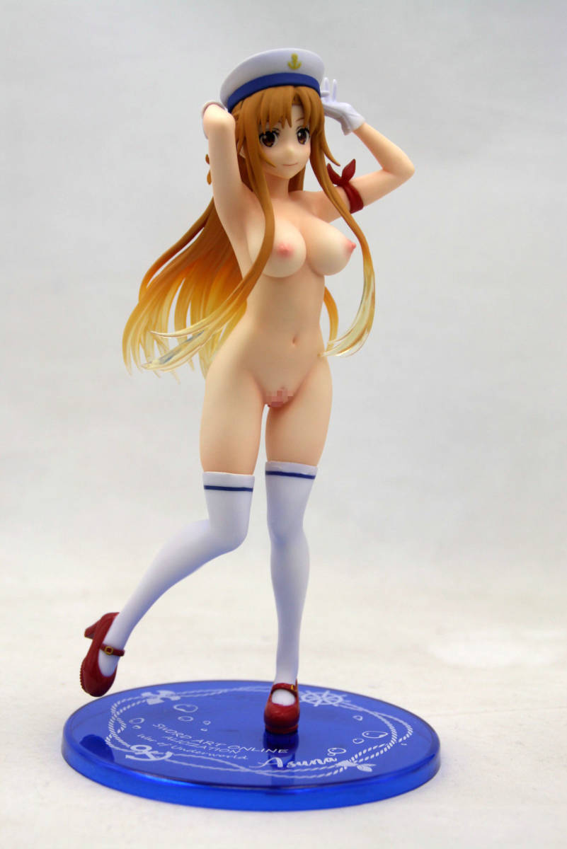 Sword Art Online Yuuki Asuna 1 6 anime girl figure naked anime