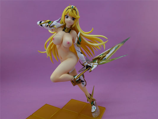 Xenoblade Chronicles 2 Mythra 1/6 naked anime figure sexy resin figures