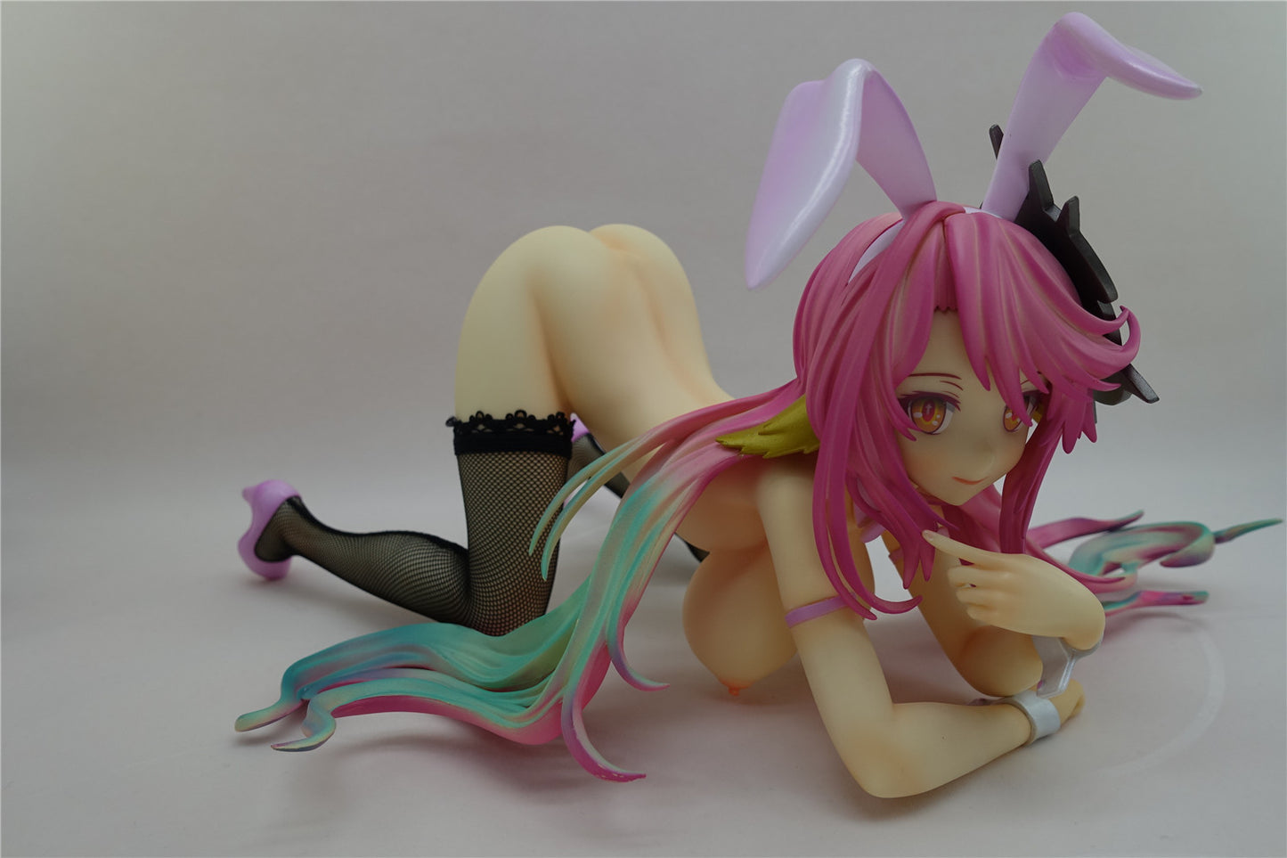 No Game No Life - Jibril bunny 1/4 naked anime girl figure collectible action figures