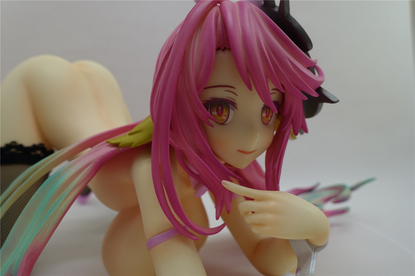 No Game No Life - Jibril bunny 1/4 naked anime girl figure collectible action figures