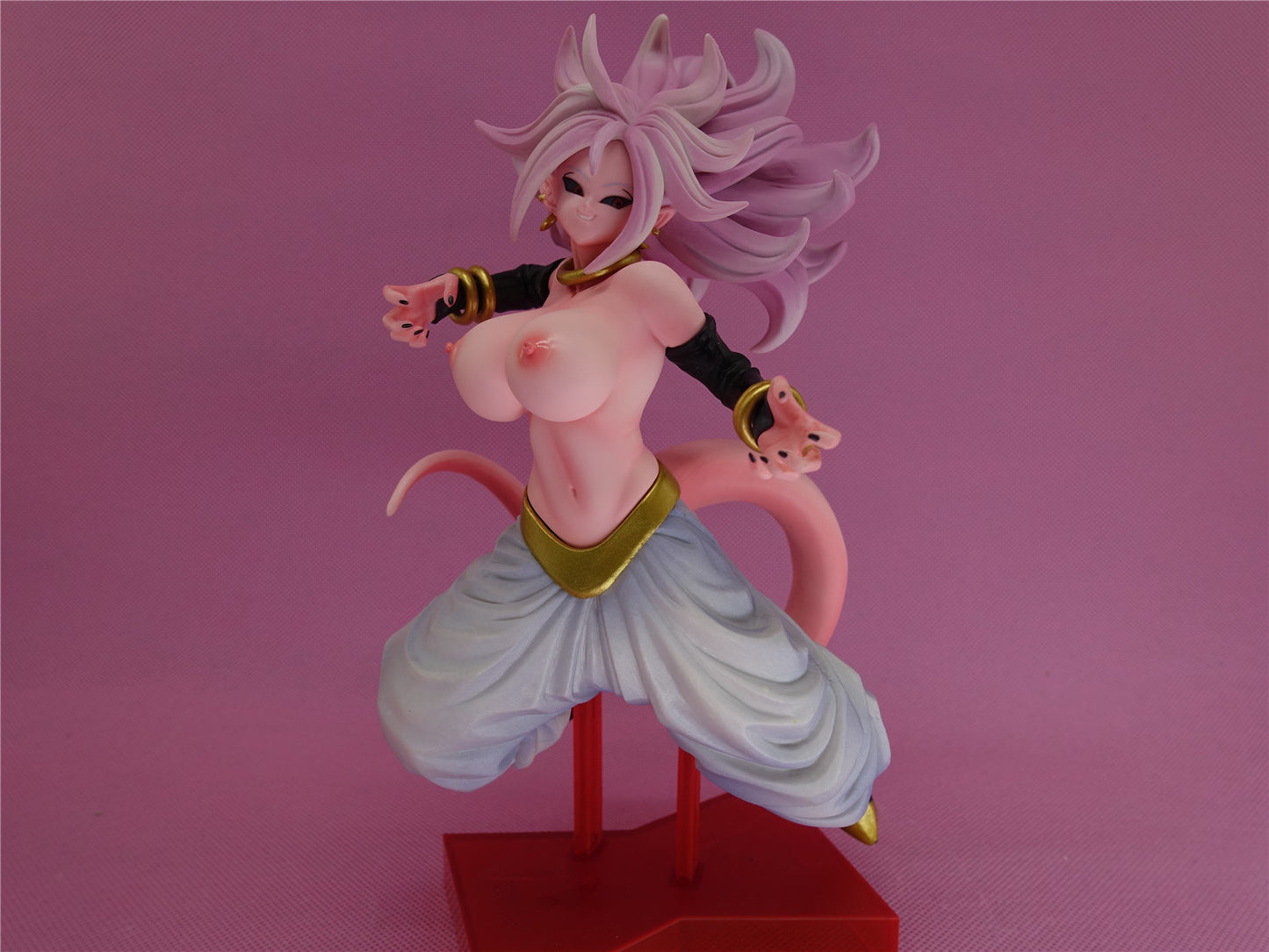 Dragon Ball Z Android 21 S.H. Figuarts Huge breast 1/6 naked anime figures