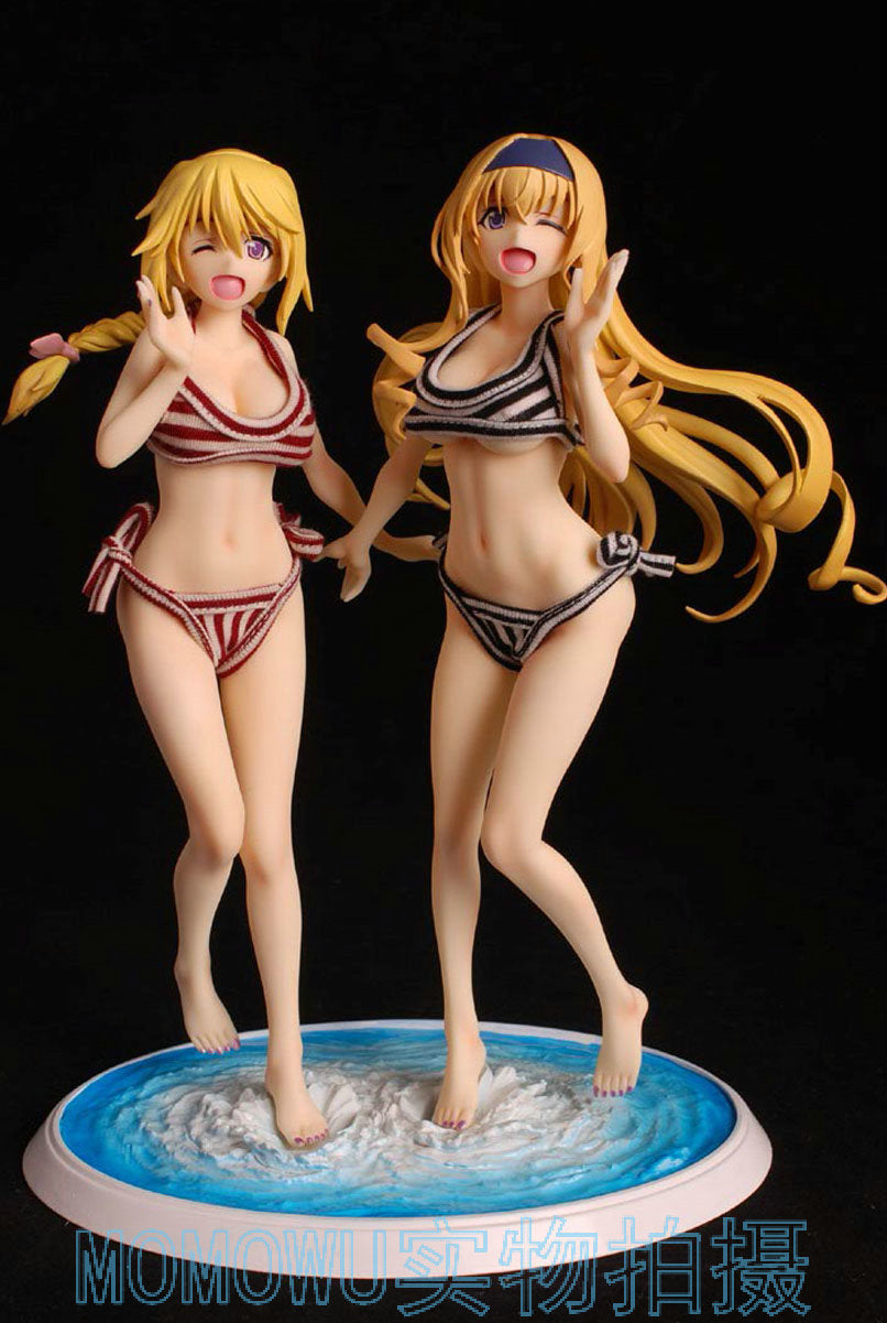 Japanese anime sexy Alter IS Charlotte & Cecilia 1/7 anime girl figure nude anime figure