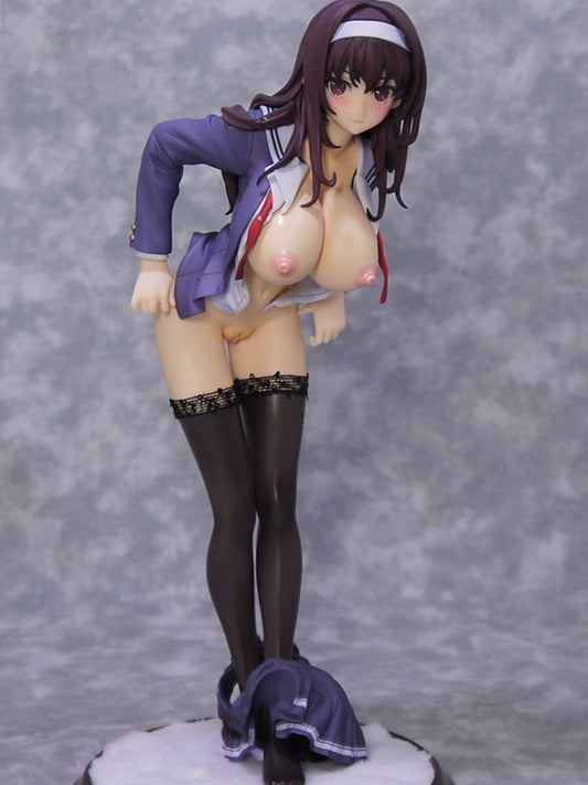 Japanese anime action figures Saenai Heroine No Sodatekata kasumigaoka utaha 1/6 naked anime figures anime girl figure